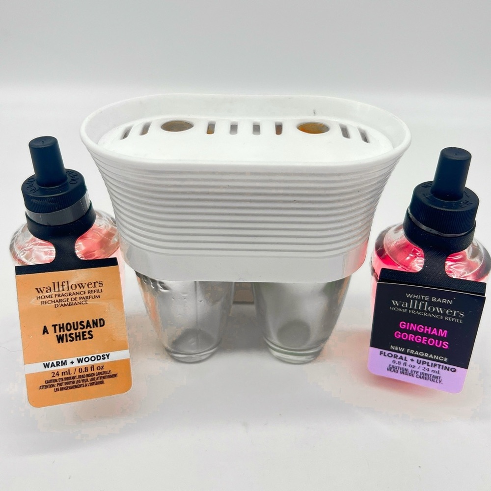 Bath & Body Works A Thousand Wishes + Gingham Gorgeous Wallflower Bundle - Picture 3 of 7